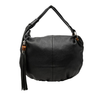 Gucci Medium Calfskin Bamboo Jungle Hobo