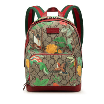 Gucci Small Gg Supreme Web Tian Backpack