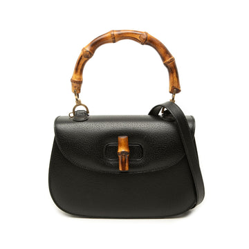 Gucci Grained Calfskin Bamboo Night Pre-