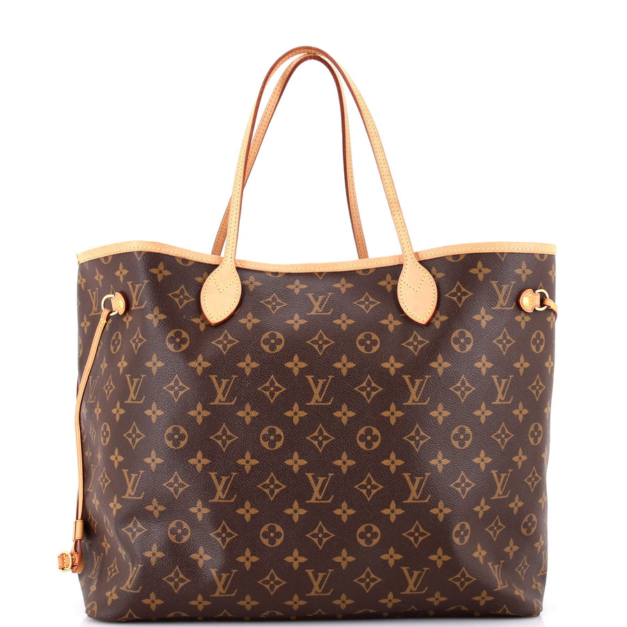 Louis Vuitton Neverfull Nm Tote Canvas