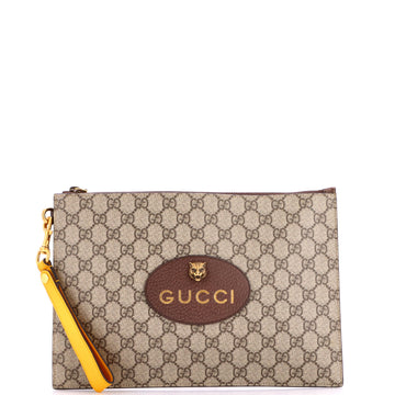 Gucci Neo Vintage Wristlet Pouch Gg
