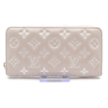 Louis Vuitton Zippy Wallet Bloom Gray