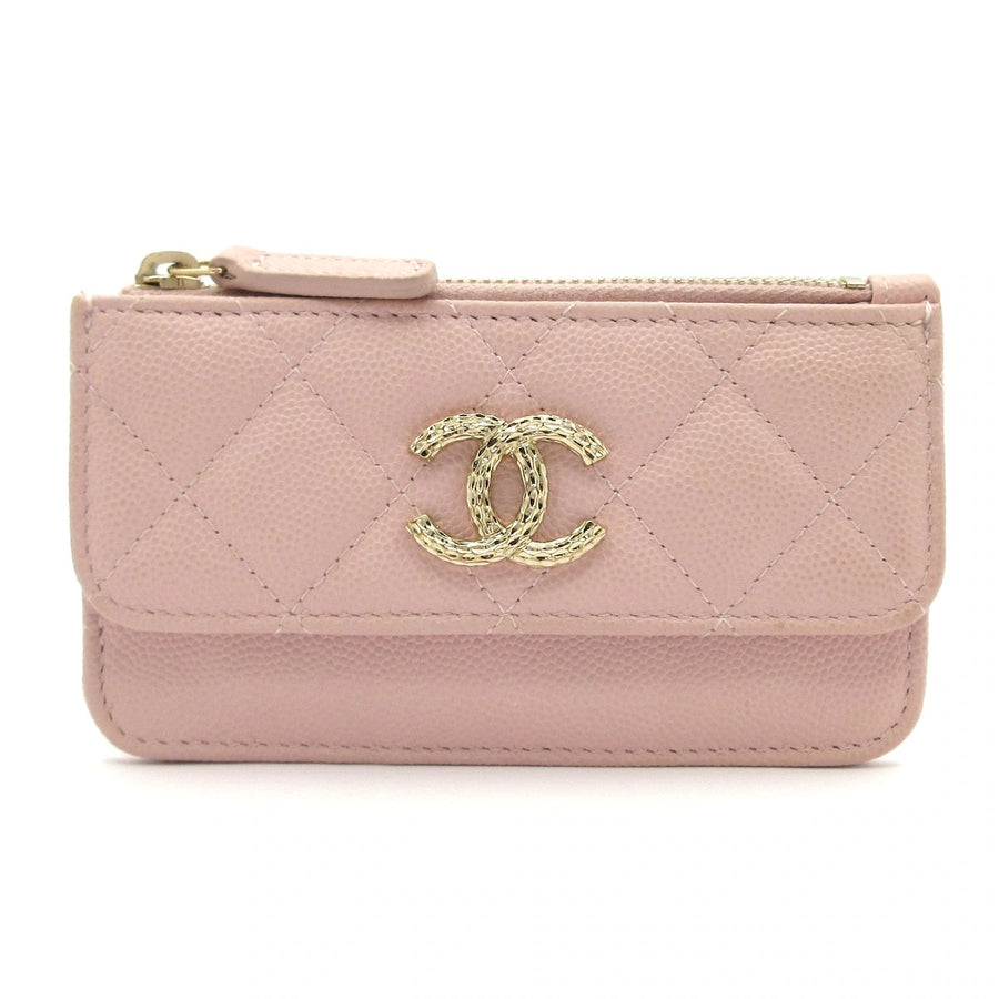 Chanel Matelasse Pink Grained Calfskin