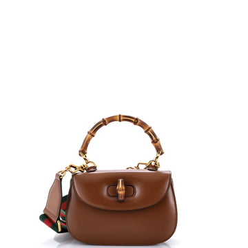 Gucci Bamboo Top Handle Bag Leather