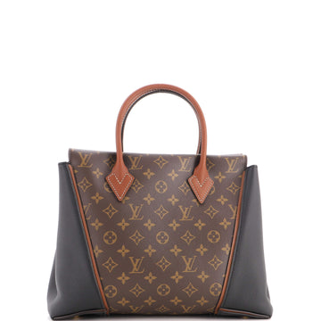 Louis Vuitton W Tote Canvas And Leather