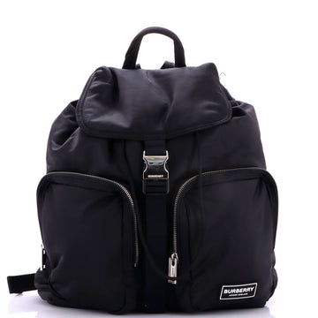 Burberry Flip Backpack Nylon Large
