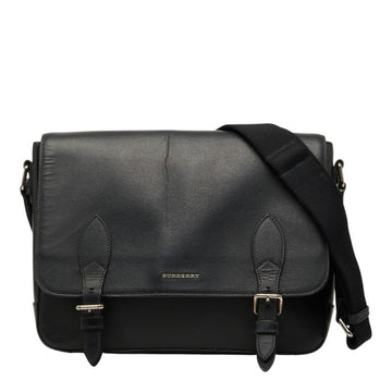 Burberry Hendley Messenger Bag Leather