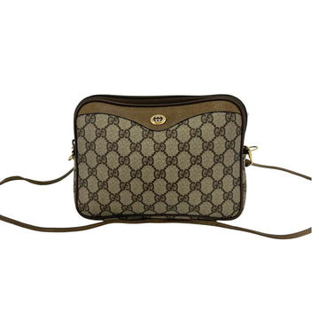 Gucci Vintage Camera Bag Gg Coated
