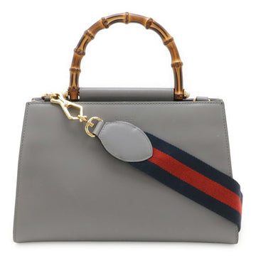 Gucci Nymphaea Top Handle Bag Leather