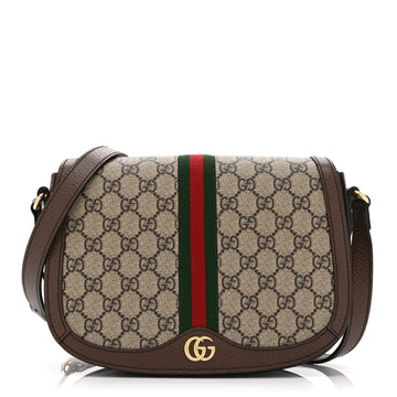 Gucci Gg Supreme Web Small Ophidia Flap