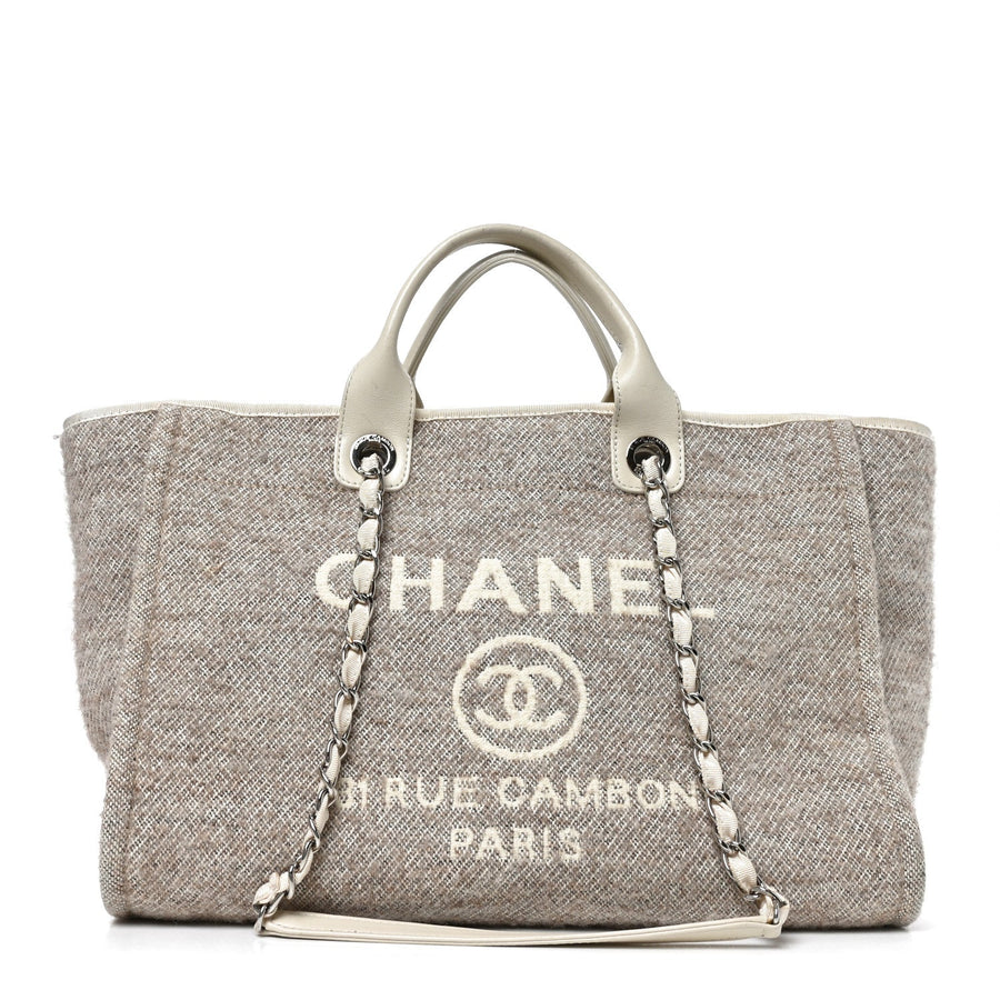 Chanel Mixed Fibers Calfskin Medium