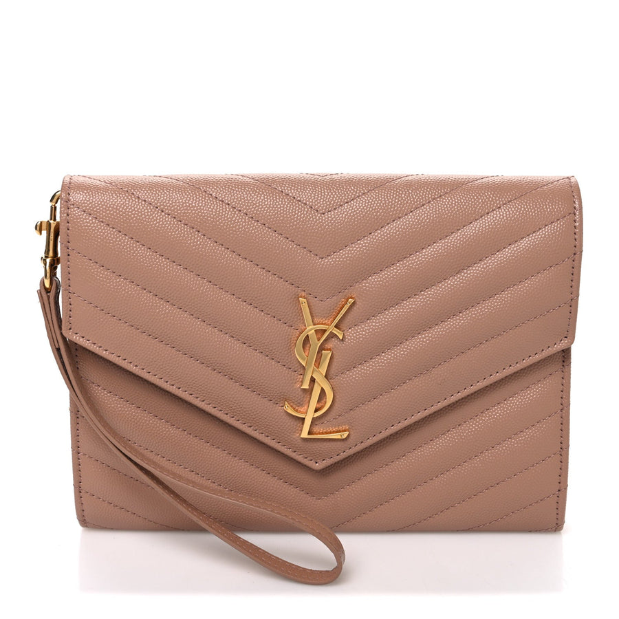 Saint Laurent Grain De Poudre Matelasse