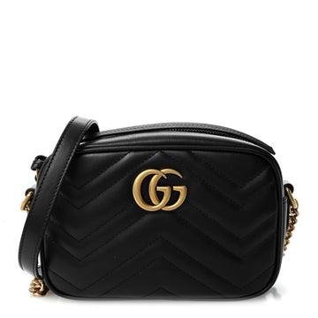 Gucci Calfskin Matelasse Mini Gg Marmont