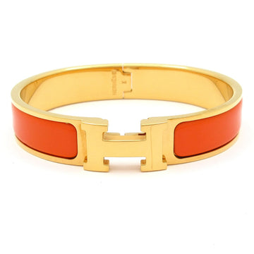 Hermes Clic H Gold Orange Hardware