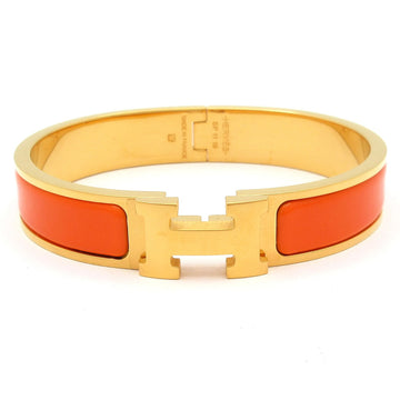 Hermes Clic H Gold Orange Hardware