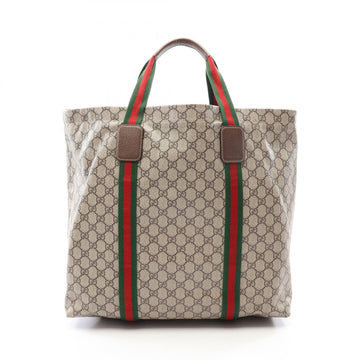 Gucci Gg Supreme Shelly Line Tote