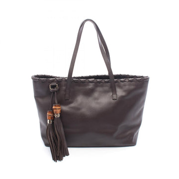 Gucci Bamboo Tassel Tote Shoulder Bag