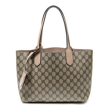 Gucci Reversible Tote Gg Print Leather