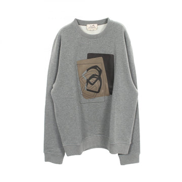 Hermes Leather Patch Sweatshirt Long