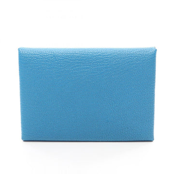 Hermes Calvi Duo Verso Coin Card Holder