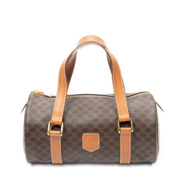 Celine Boston Bag Triomphe Coated Canvas