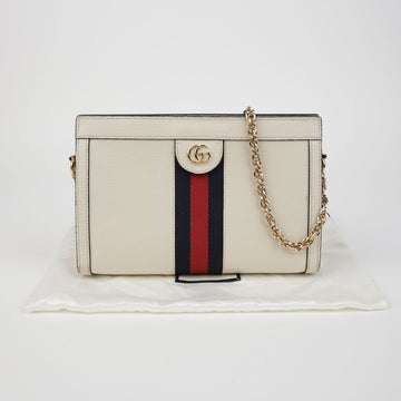 Gucci Ophidia Chain Shoulder Bag Leather