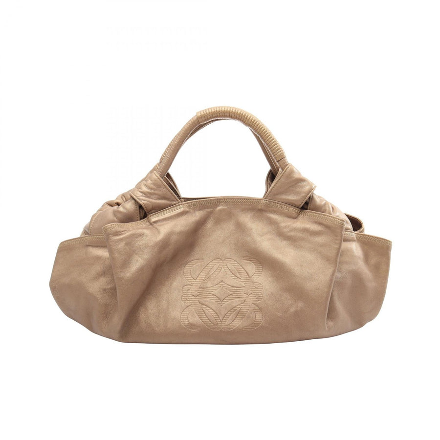 Loewe Nappa Aire Handbag Leather Gold