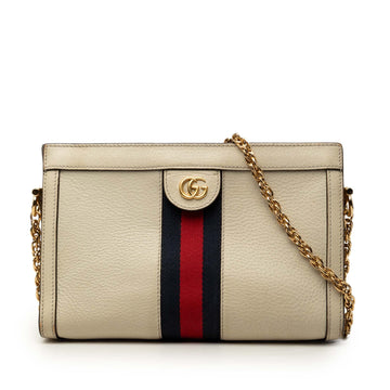 Gucci Ophidia Chain Shoulder Bag Leather