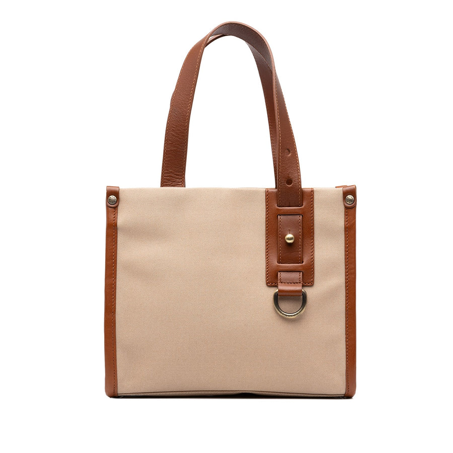 Burberry Canvas Handbag Pre-Loved Bag