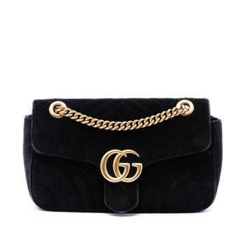 Gucci Gg Marmont Flap Bag Matelasse