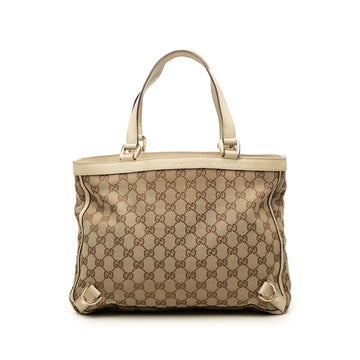 Gucci Gg Canvas Abbey D Ring Tote Pre-