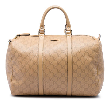Joy Boston Bag Guccissima Leather Medium