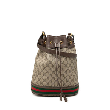 Gucci Ophidia Bucket Bag Gg Coated