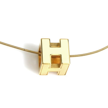 Hermes H Cube Pendant Necklace