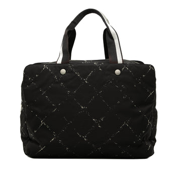 Chanel Travel Line Boston Bag Printed