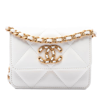 Chanel 19 Wallet On Chain Quilted