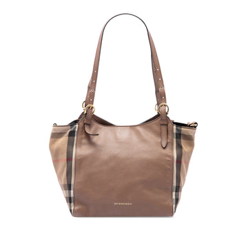 Burberry Canterbury Tote Leather And