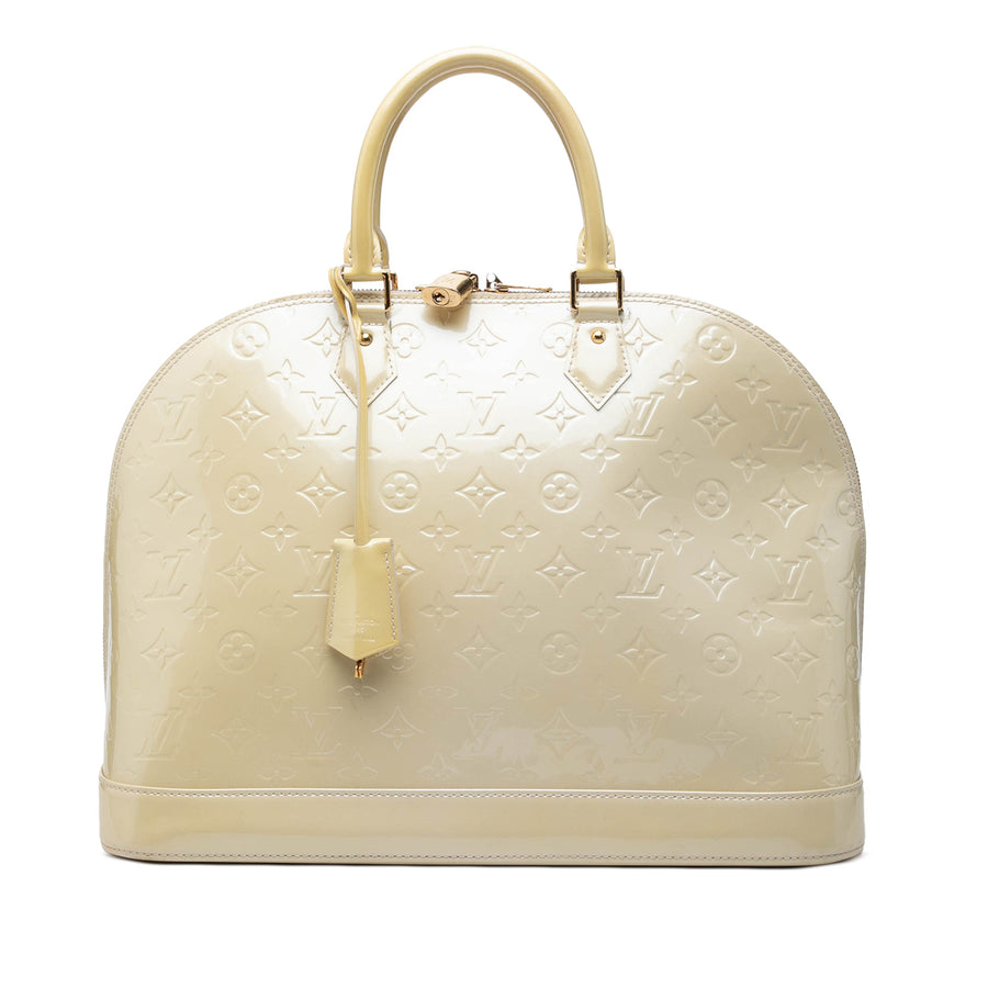 Louis Vuitton Alma Handbag Vernis Gm