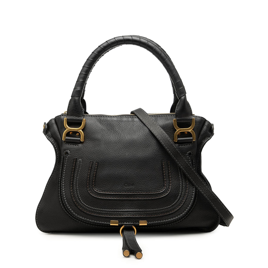 Chloe Marcie Shoulder Bag Leather Medium