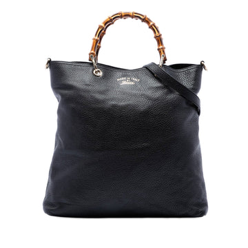 Gucci Bamboo Shopper Tote Leather Large