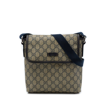 Gucci Flap Messenger Gg Coated Canvas