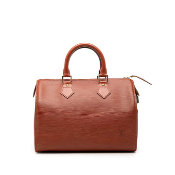 Louis Vuitton Speedy Handbag Epi Leather