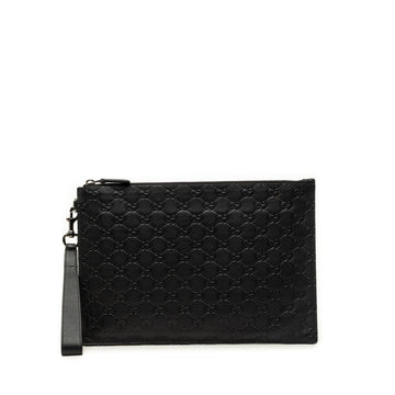 Zip Messenger Bag Guccissima Leather