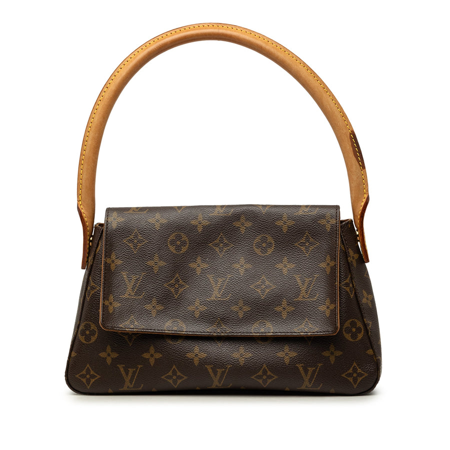 Louis Vuitton Looping Handbag Canvas