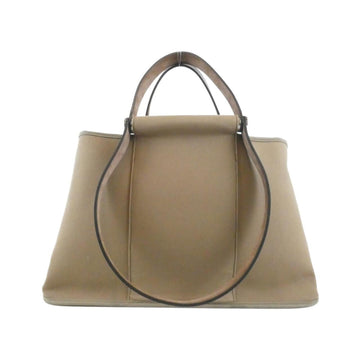 Hermes Cabag Elan Toile And Leather 39