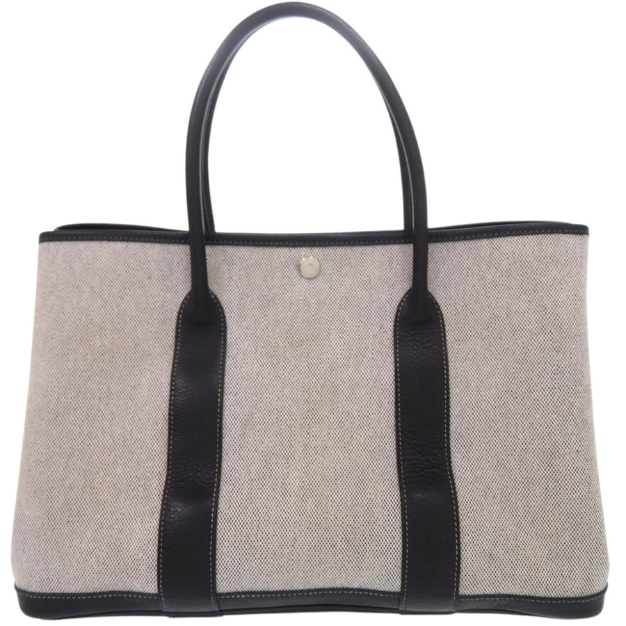 Hermes Garden Party Tote Toile And