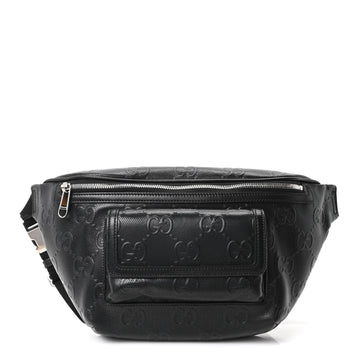 Gucci Calfskin Gg Tennis Embossed Pocket