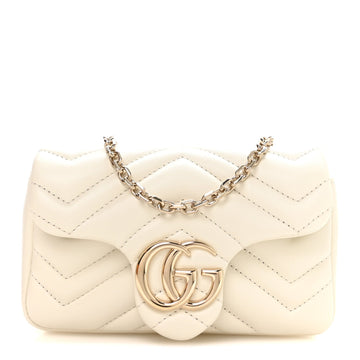 Gucci Lambskin Matelasse Mini Gg Marmont