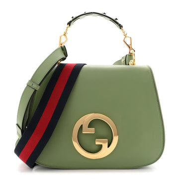 Gucci Roxy Calfskin Web Medium Blondie