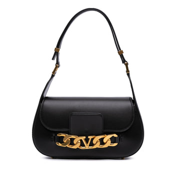 Valentino Medium Leather Vlogo Chain